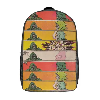 17-дюймовый рюкзак на плечо фирмы MF A Doom Spiral, креативный удобный рулон одеяла для пикников