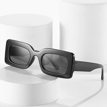 2022 Новые Ретро Квадратные УФ-солнцезащитные очки Европейской и американской Индивидуальности, многоцветные Очки ярких цветов, Мужские и женские Солнцезащитные очки