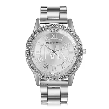 2023 Новые Роскошные Брендовые женские часы с минималистичным дизайном, Стальной ремешок, Часы с большим циферблатом, Модные креативные часы, Женские кварцевые часы