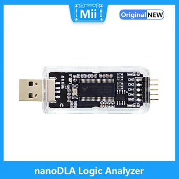 nanoDLA Logic Analyzer ARM FPGA Инструмент отладки Анализ протокола Частота дискретизации 24 МГц 8 Каналов С открытым исходным кодом Sigrok PulseView