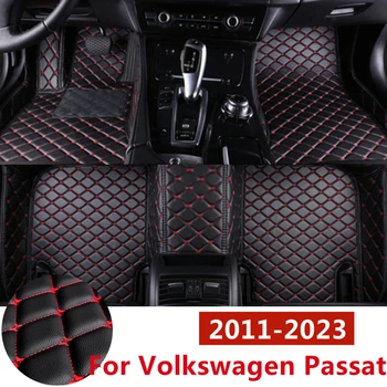 SJ ALL Weather Custom Подходит Для Volkswagen Passat 2011-2022 Автомобильные Коврики для Пола Спереди и сзади FloorLiner Styling Автозапчасти Ковер Коврик
