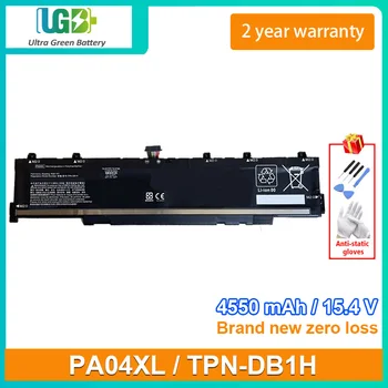 UGB Новый аккумулятор для ноутбука PA04XL для HP TPN-DB1H Аккумулятор 15,4 В 4550 мАч 70,07 Втч