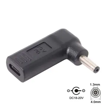 Xiwai USB 3.1 Type C USB-C к адаптеру постоянного тока 20 В, Эмулятор PD, Триггер под углом 90 градусов 4,0*1,3 мм 4,0*1,7 мм 5,0*1,0 мм