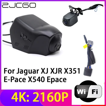 ZJCGO 4 К 2160 P Регистраторы Видеорегистраторы для автомобилей Камера 2 Объектива Регистраторы Wi-Fi Ночное Видение Jaguar XJ XJR X351 E-Pace X540 Epace