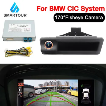 Автомобильная камера, интерфейс CIC для Bmw MINI Cooper Countryman Clubman R56, система парковки, модифицированный вид сзади для оригинального дисплея