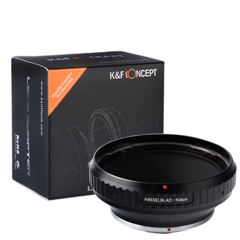 Адаптер для объектива K & F Concept для объектива Hasselblad V с креплением HB к Nikon F D5300 D5600 D750 D780 D810 D850 Df D5 D6