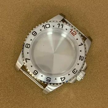 Аксессуары для часов 40 мм Корпус для часов из сапфирового стекла Корпус из нержавеющей стали подходит для японского механизма NH35/NH36