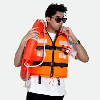 Более популярный Спасательный жилет с пользовательским логотипом Плавающий Спасательный жилет EPE foam Marine Дешевый Жилет для взрослых Спасательный жилет