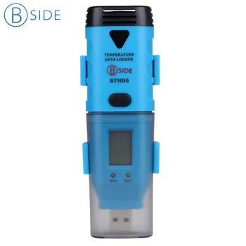 Высокоточный USB-Регистратор данных температуры BSIDE BTH06/Датчик температуры для записи температуры Снаружи, Записывающий данные в режиме реального времени