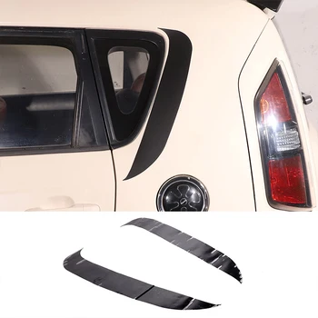 Для 2010-2013 Kia Soul, ПВХ, черное заднее стекло Автомобиля, декоративная наклейка на крыло, Модификация экстерьера Автомобиля, Аксессуары для защиты