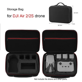 Для DJI Air 2/2S Сумка для хранения Портативная сумка Чехол для переноски Коробка для Аксессуаров для дистанционного управления Дроном