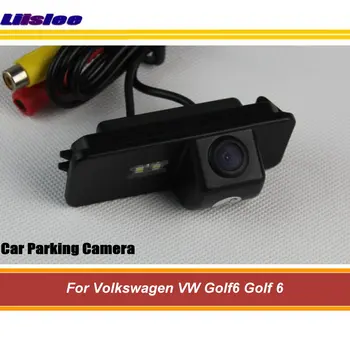 Для Volkswagen VW Golf6 Golf 6 Парковочная камера заднего вида Аксессуары для задней панели HD CCD NTSC RAC Встроенный комплект видеорегистраторов