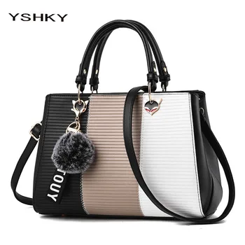 Женские сумки 2023 модный тренд, дизайнерская сумка в полоску, сумка через плечо, сумка-мессенджер, сумка в корейском стиле