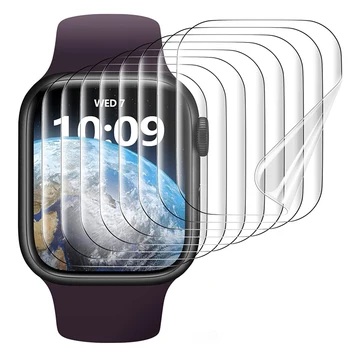 Защитная пленка для экрана Apple Watch 44 мм 40 мм 45 мм 41 мм 38 мм 42 мм iwatch 6 SE 5 4 HD ПЛЕНКА Защитное Стекло Apple watch series 7 8