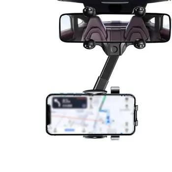 Крепление для телефона в Автомобильном зеркале заднего вида, Универсальный держатель для телефона с GPS-навигацией, держатель для телефона, Универсальный держатель для телефона с GPS-навигацией Для всех