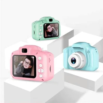 Милая Детская Мини-Цифровая Фото-Видеокамера 1080P с 2,0-Дюймовым HD-Экраном, Маленькая Игрушечная Видеокамера, Видеокамера Micro Cam, Лучший Подарок Для Детей