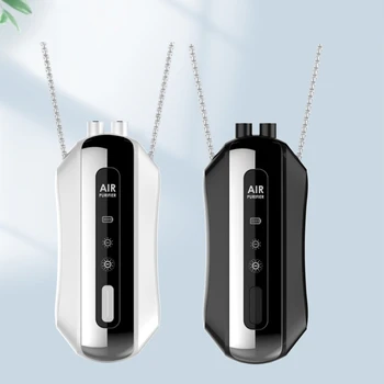 Мини Портативный USB-очиститель воздуха с отрицательными ионами, автомобильные аксессуары, ожерелье, воздухоочиститель с фильтром с отрицательными ионами, Новый челночный корабль