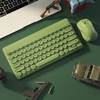 Набор беспроводной клавиатуры и мыши 2.4G Беспроводная игровая клавиатура 79Keys Mice Combo для ноутбука Macbook Xiaomi Computer PC Gamer Keyboard