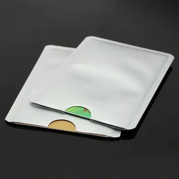 Новый 10 шт. защитный чехол для кредитных карт, безопасные рукава, RFID-блокирующий держатель для удостоверения личности, фольгированный щит SCI88