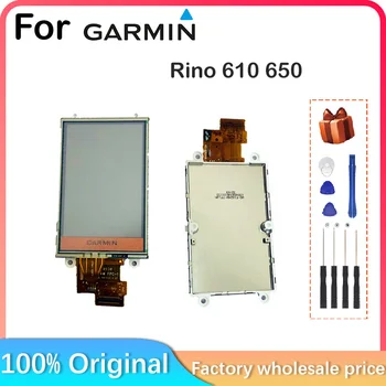 Новый оригинальный 2,6-дюймовый комплект для Garmin Rino 610 650 GPS, ЖК-дисплей, сенсорный экран, дигитайзер, ремонт, Замена
