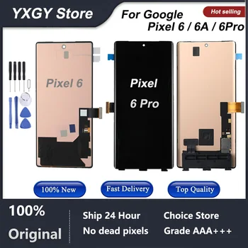 Оригинальный Super Amoled Для Pixel 6 Pixel 6A ЖК-дисплей с Рамкой Для Google Pixel 6 pro ЖК-дисплей с Сенсорным экраном Digitizer Запчасти Для Ремонта