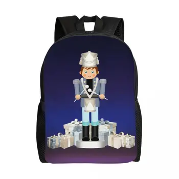 Персонализированный рюкзак The Nutcrackers для Мужчин и Женщин, модная сумка для книг для школы, колледжа, сумки для сцен с Щелкунчиками
