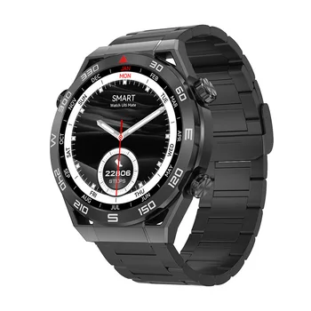 Смарт-часы Мужские с разрешением 454 * 454 HD, Голосовой вызов, NFC-часы, GPS-трекер, Компас, IP68, водонепроницаемые смарт-часы ECG для Huawei