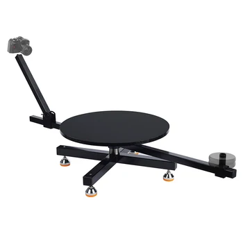 Стол для объемной съемки, вращающийся на 360 ° стол для съемки, Рельсовая направляющая для объемной съемки, Вращающаяся рельсовая направляющая для фотосъемки Вспомогательная база