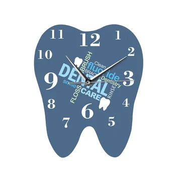 Стоматологические Слова, Настенные часы в форме зуба, Профессиональные Настенные часы для стоматолога, Декоративное украшение для клиники, Стоматологическая Ортодонтия, Подарок Хирурга
