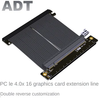 Удлинитель видеокарты двойной обратный PCIe 4.0 x16 полноскоростное стабильное шасси по заказу продавца