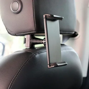 Универсальный автомобильный держатель для смартфона и планшета на заднем сиденье Из Сплава Кронштейн Для телефона На заднем сиденье Автомобильный кронштейн Для iPad Автомобильные Аксессуары