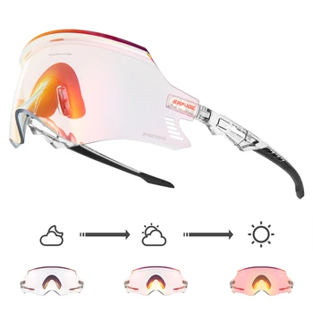 Фотохромные велосипедные солнцезащитные очки велосипед спорт на открытом воздухе Велосипедные очки Мужские Женские Солнцезащитные очки для рыбалки Отдых на природе для взрослых