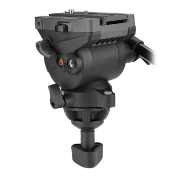 Шаровое основание E-IMAGE GH04 75 мм, Штатив для видеосъемки грузоподъемностью 6 кг, жидкостная головка с быстроразъемной пластиной