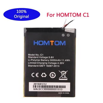 100% Новый Высококачественный аккумулятор HOMTOM C1 3000 мАч для Homtom C1 Bateria Batterie Аккумуляторы для мобильных телефонов
