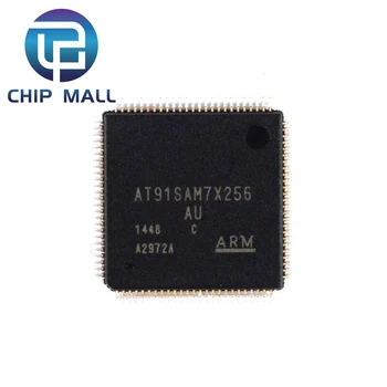 AT91SAM7X256C-AU 32-Разрядный Микроконтроллер ARM7 LQFP-100 Новый Оригинальный в наличии