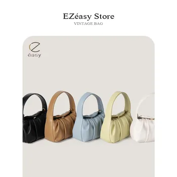 EZeasy Легкие Роскошные Дизайнерские сумки в нише для женщин, однотонная сумка-подушка, Модные женские сумки, сумка-тоут, сумка через плечо