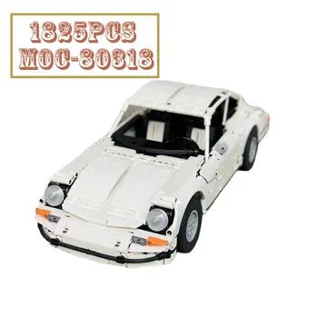 MOC-80318 1825 шт. винтажный 1998 классический спортивный автомобиль, строительный блок, модель из серии фильмов, один из любимых детских подарков мальчиков