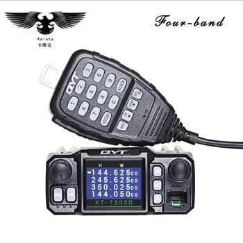 QYT KT-7900D 25 Вт Четырехдиапазонная мобильная рация Walkie Talkie 144/220/350/440 МГц 4 Полосы FM-Трансивер Двухсторонний от QYT KT8900 Автомагнитолы