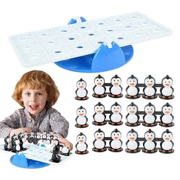 Балансирующий Пингвин, Игрушки для счета животных, Тренировка мышления, Качели Для мальчиков и девочек, игрушки Монтессори
