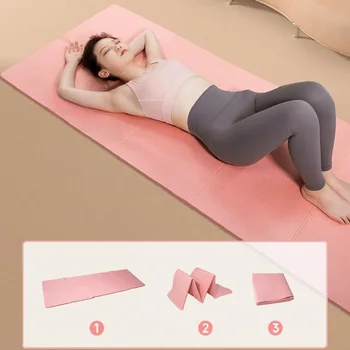 Коврик для йоги, гимнастические коврики для фитнеса, Нескользящие спортивные коврики для начинающих, Женские коврики 4 мм, гимнастический коврик для йоги 183X61 см, коврик для упражнений