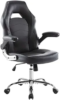 Кресло для геймера из натуральной кожи в гоночном стиле, эргономичное офисное кресло, компьютерный стол, кресло для руководителей с регулируемой высотой &