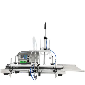 Настольная машина для розлива жидкостей с магнитным насосом с двойной головкой, автомат для количественного дозирования масла для ликерных напитков