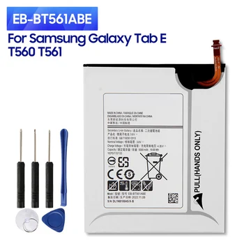 Новая Сменная Батарея EB-BT561ABE Для Samsung GALAXY Tab E SM-T560 T560 T561 EB-BT561ABA Аккумулятор для планшета 5000 мАч