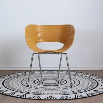 Обеденный дом K-STAR Nordic Shell, винтажный креативный дизайнерский Instagram, Модный стул для отдыха и конференций, Новинка 2023 года, прямые покупки