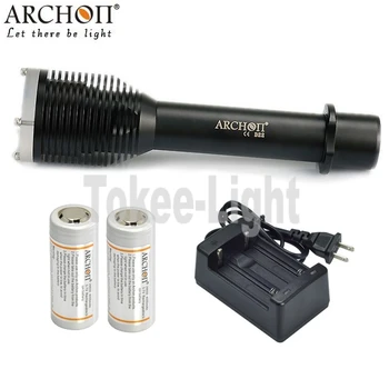 Профессиональный ARCHON W28 D22 CREE XM-L светодиодный фонарик для дайвинга 1000 лм, 100 м под водой с Archon 26650 * 2 + зарядное устройство