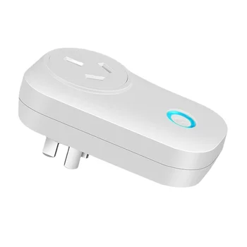 Умная розетка Tooya 10A пульт дистанционного управления умным домом память отключения питания США Великобритания ЕС WiFi smart adapter plug socket